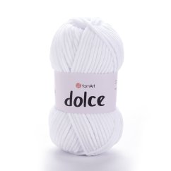 YarnArt Dolce 741 - bílá