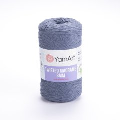 YarnArt Twisted Macrame 3 mm 761 - jeans