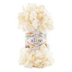 Alize Puffy 01- krémová
