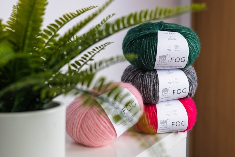 Gabo Wool Fog 6230 - tyrkysová