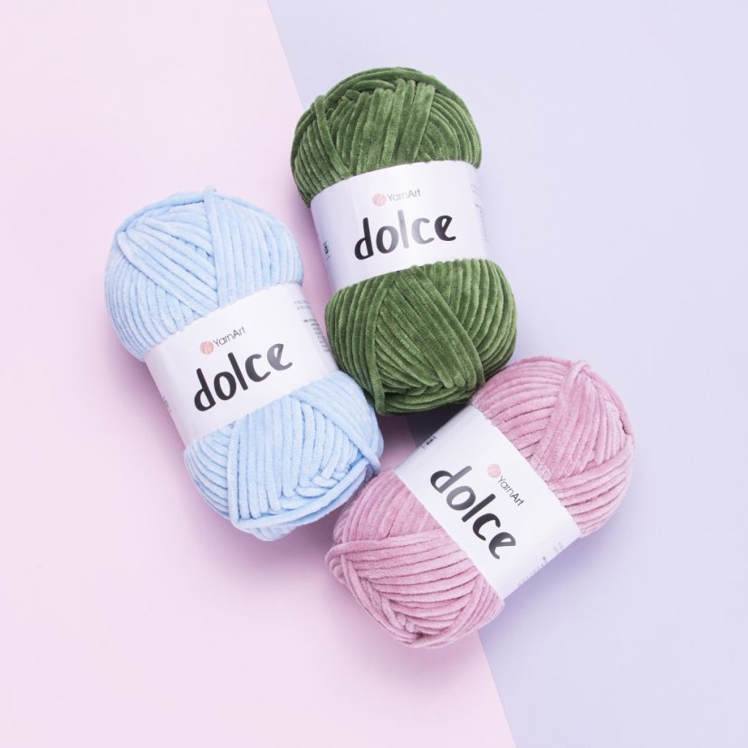 YarnArt Dolce 741 - bílá
