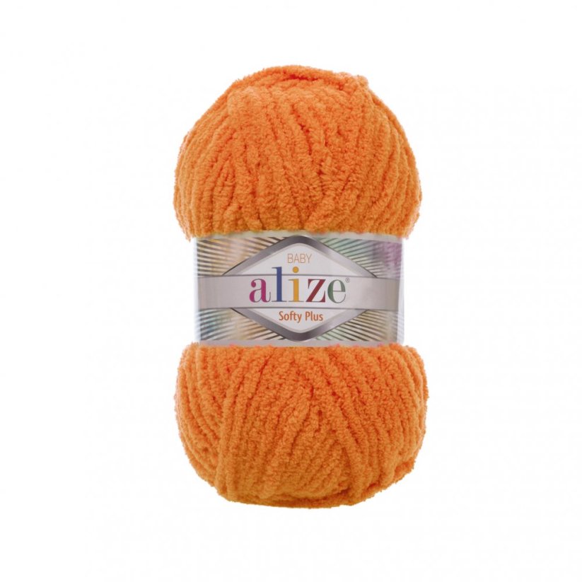Alize Softy Plus 006 - oranžová