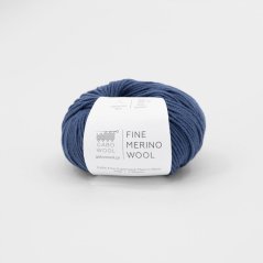 Gabo Wool Fine Merino Wool 3304 - šedomodrá
