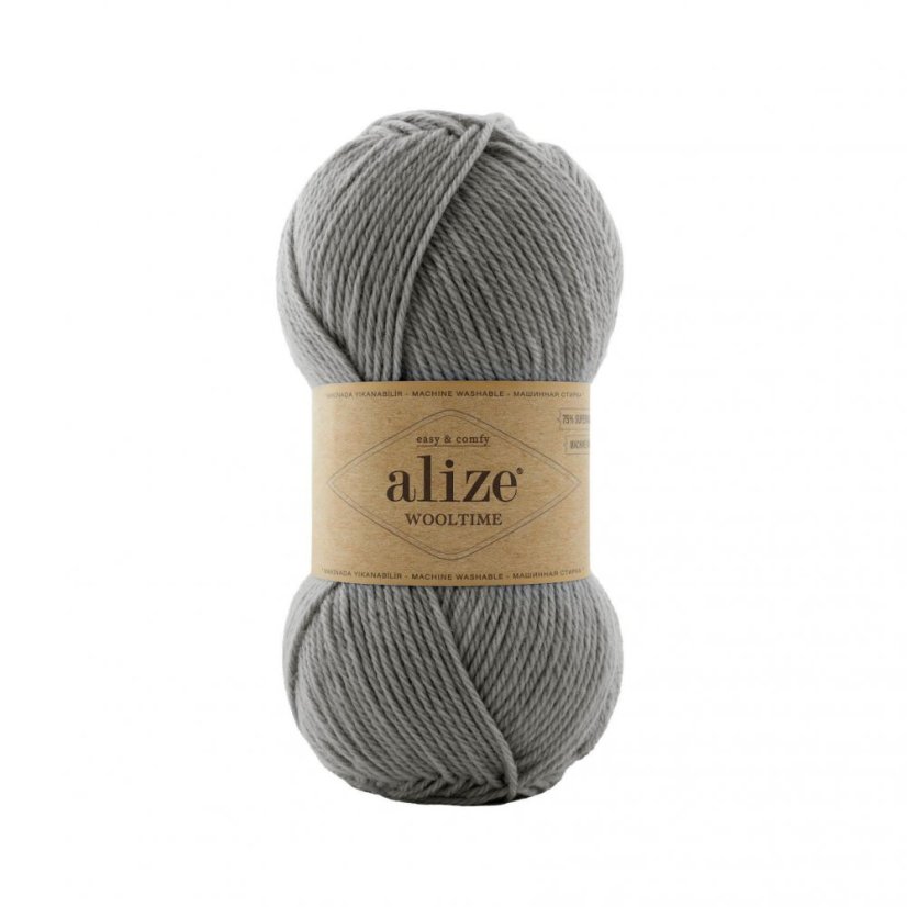Alize Wooltime 21 - šedá