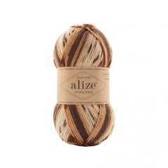 Alize Wooltime 11023 - krémová, hnědá