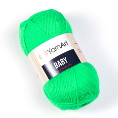 YarnArt Baby 8233 - neonově zelená