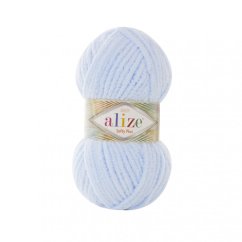 Alize Softy Plus 183 - světle modrá