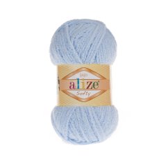 Alize Softy 183 - světle modrá