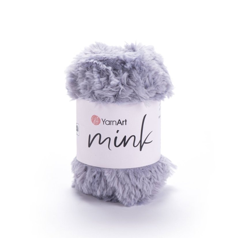 YarnArt Mink 334 - světle šedá
