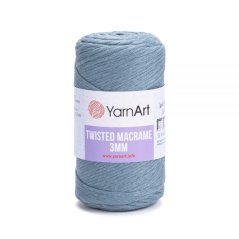 YarnArt Twisted Macrame 3 mm 795 - světlý jeans