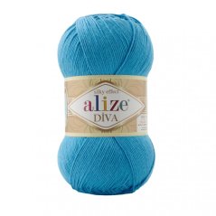 Alize Diva 245 - tyrkysová