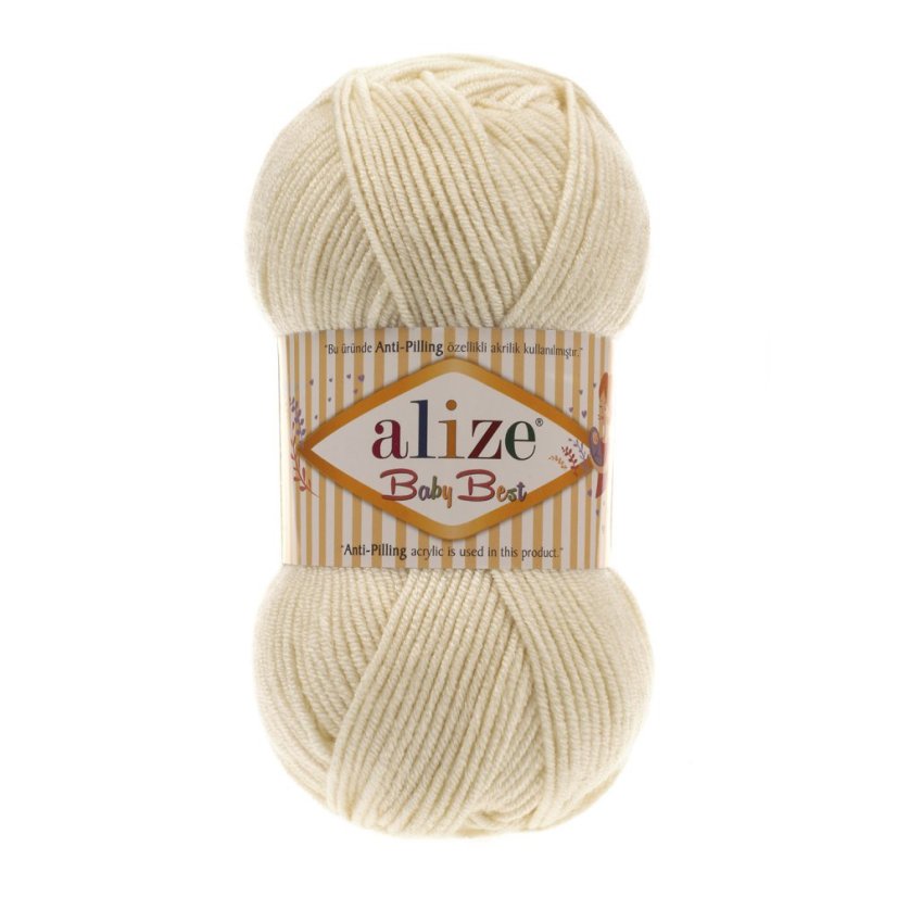 Alize Baby Best 01 - pastelově žlutá
