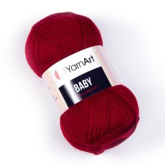 YarnArt Baby 3024 - vínová