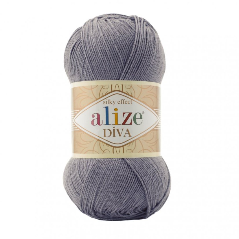 Alize Diva 348 - tmavě šedá Alize Diva 348 - tmavě šedá