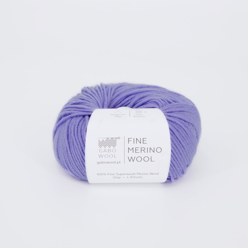 Gabo Wool Fine Merino Wool 3818 - levandulová
