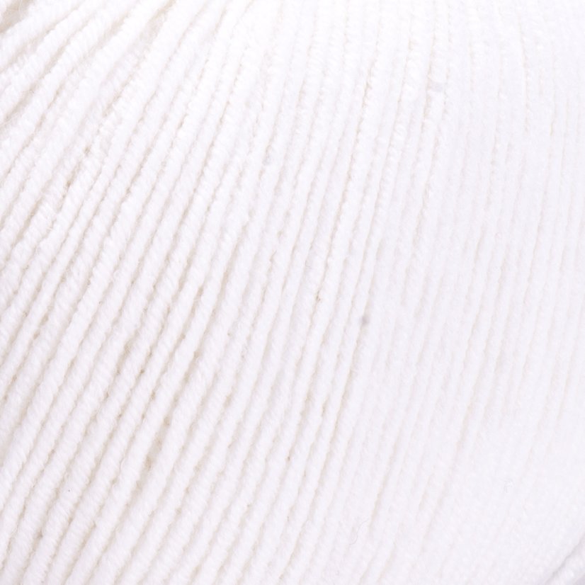 YarnArt Jeans 01 - bílá