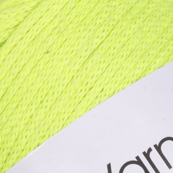 Yarnart Macrame Cotton 801 - neonově žlutá