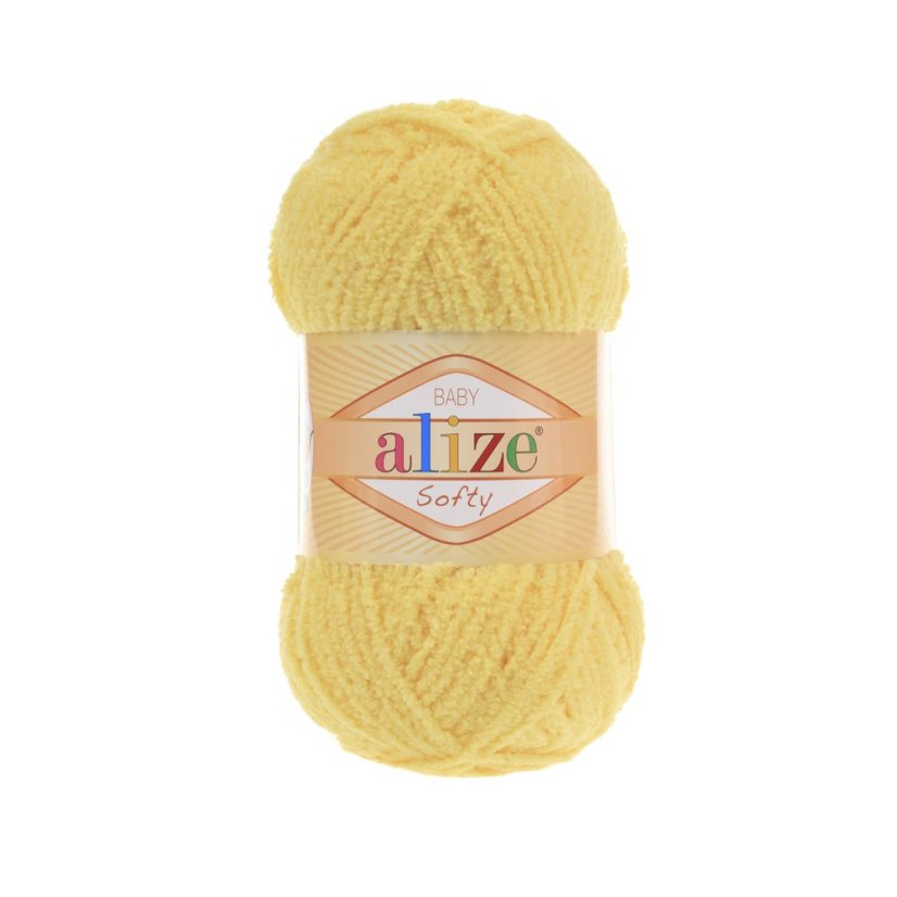 Alize Softy 187 - žlutá Alize Softy 187 - žlutá