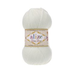 Alize Baby Best 450 bílá magnolie