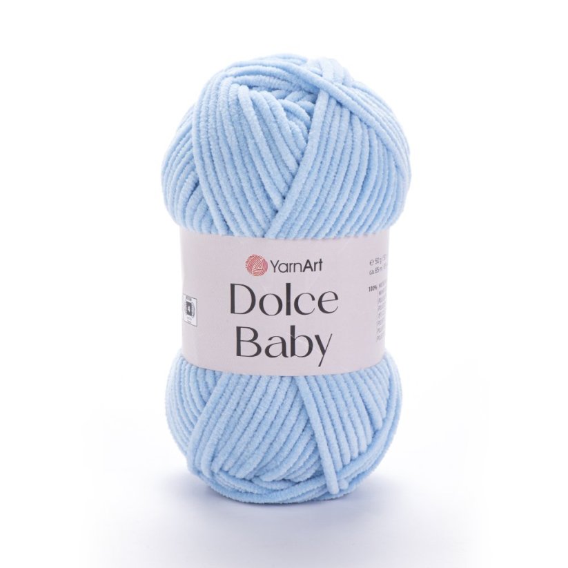 YarnArt Dolce Baby 749 - světle modrá