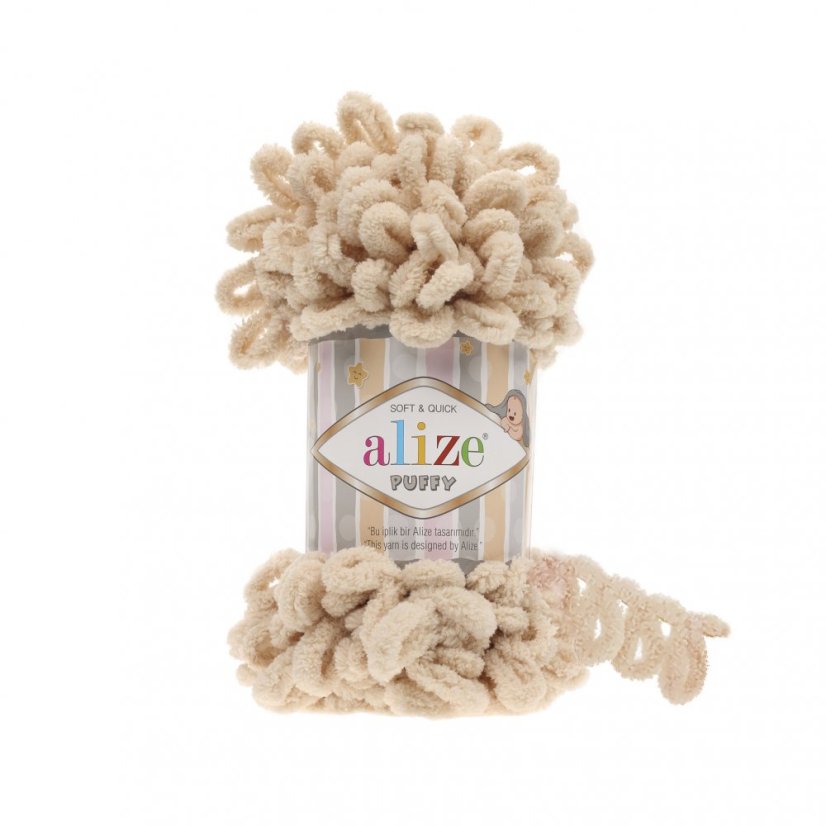 Alize Puffy 310 - světle béžová