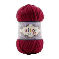 Alize Velluto 107 - vínová