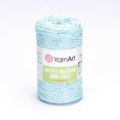 YarnArt Twisted Macrame Lurex 3 mm 775 - mátová