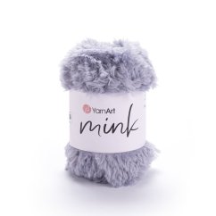 YarnArt Mink 334 - světle šedá