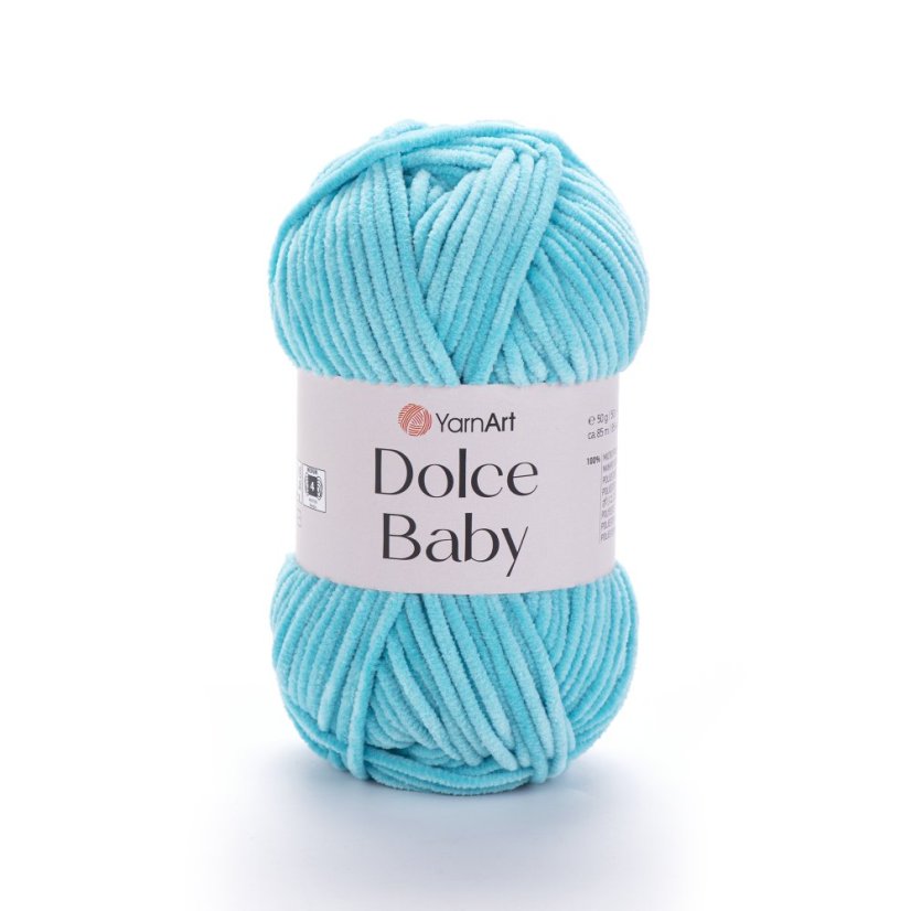 YarnArt Dolce Baby 746 - tyrkysová