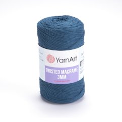 YarnArt Twisted Macrame 3 mm 789 - petrolejová