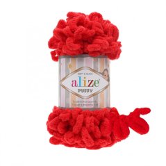 Alize Puffy 056 - červená