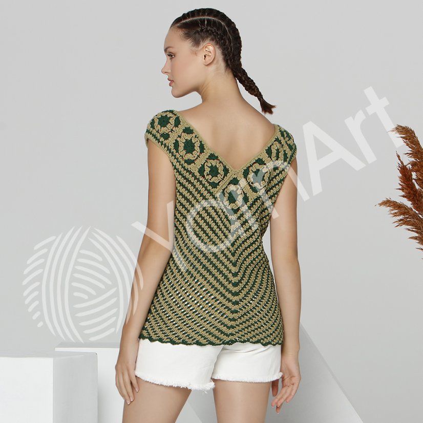 YarnArt Jeans Bamboo 107 - hořčice