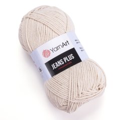 YarnArt Jeans Plus 05 - krémová