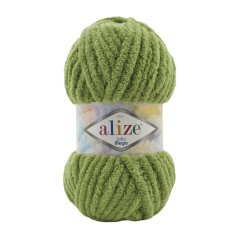 Alize Softy Mega 485 - trávově zelená