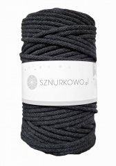 Sznurkowo šňůry 5 mm - antracit