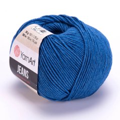 YarnArt Jeans 17 - sytá modrá