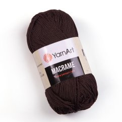 YarnArt Macrame 157 - tmavě hnědá