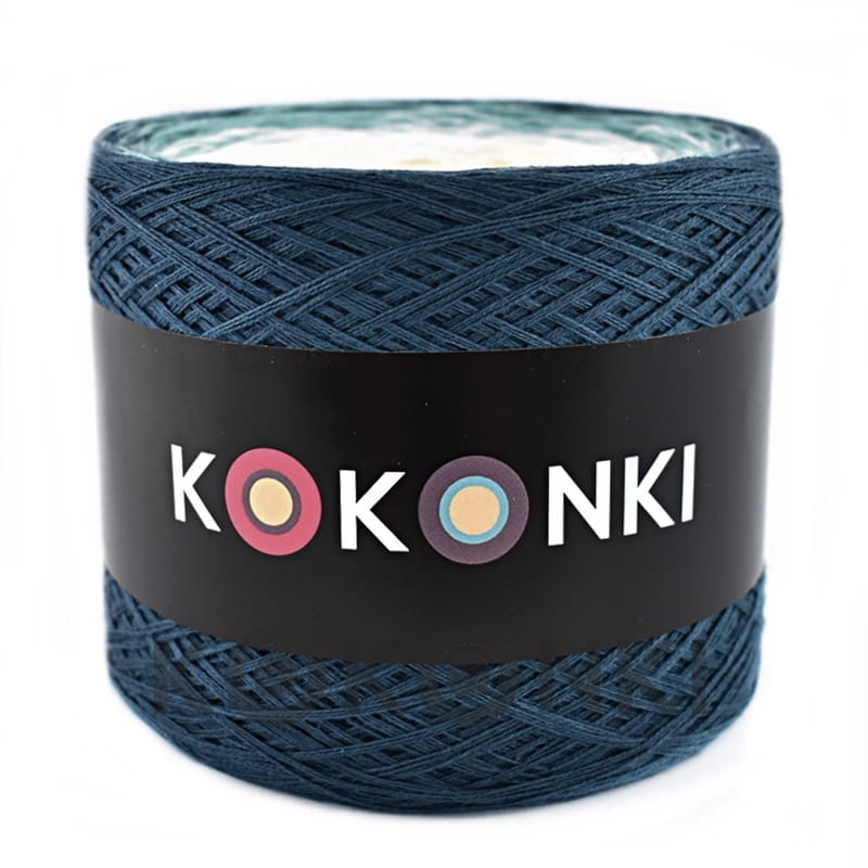 Kokonki Classic B006 Lady D - petrol, patina, bílá, krémová, koňak