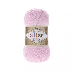 Alize Diva 185 - světlá růžová