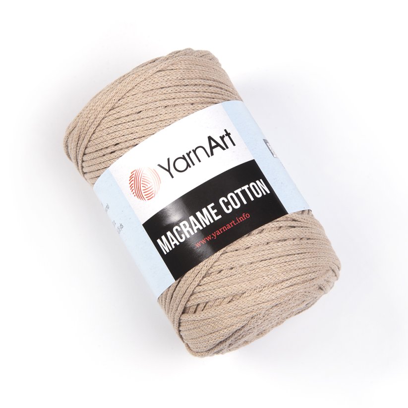 Yarnart Macrame Cotton 753 - béžová