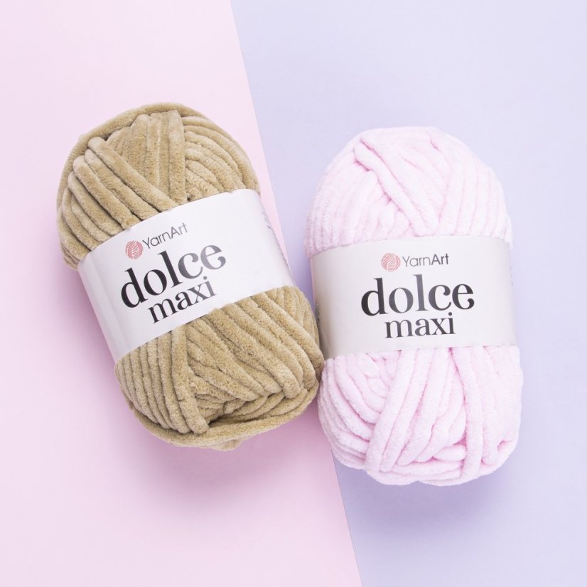 YarnArt Dolce Maxi 771 - bílá káva