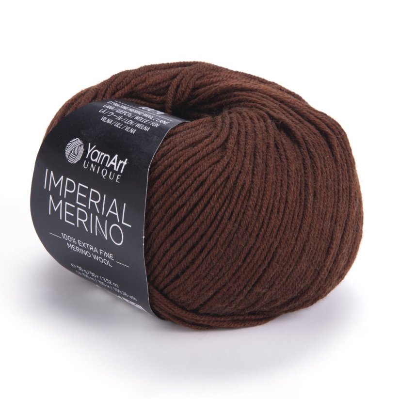 YarnArt Imperial Merino 3311 - čokoládová