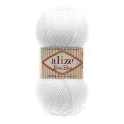 Alize Baby Best 55 bílá