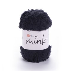 YarnArt Mink 346 - černá