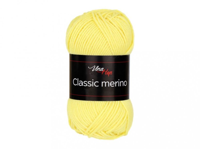 Vlna-Hep Classic Merino 61244 - žlutá