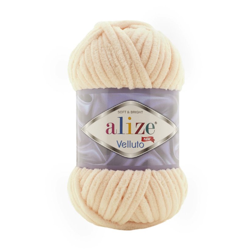 Alize Velluto 310 - krémová