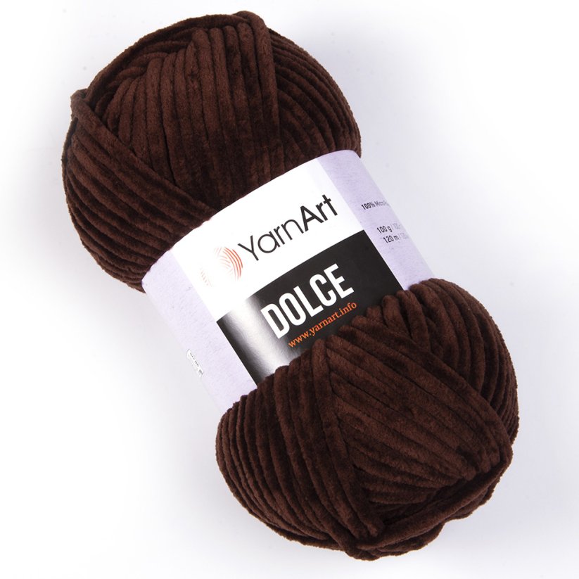 YarnArt Dolce 775 - čokoládová