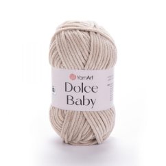 YarnArt Dolce Baby 771 - bílá káva