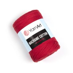 Yarnart Macrame Cotton 773 - červená