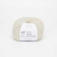 Gabo Wool Eco Baby Brushed FTE1296 - přírodní bílá